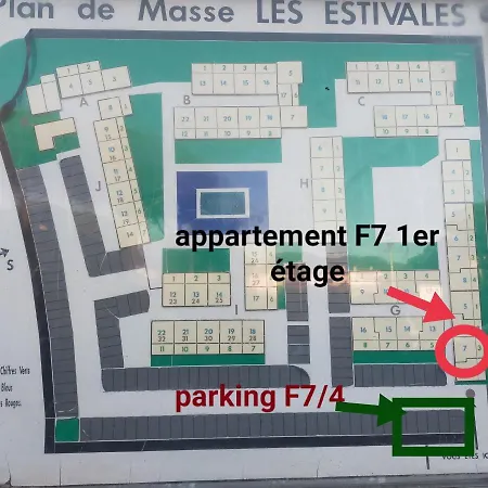 דירה Les Estivales אגדה